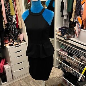 INC International Concepts Black Midi Dress